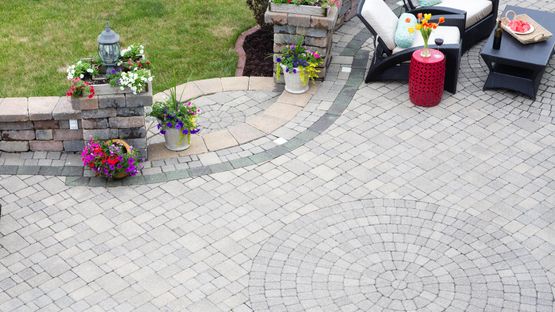 beautiful block paving that has been installed by our team